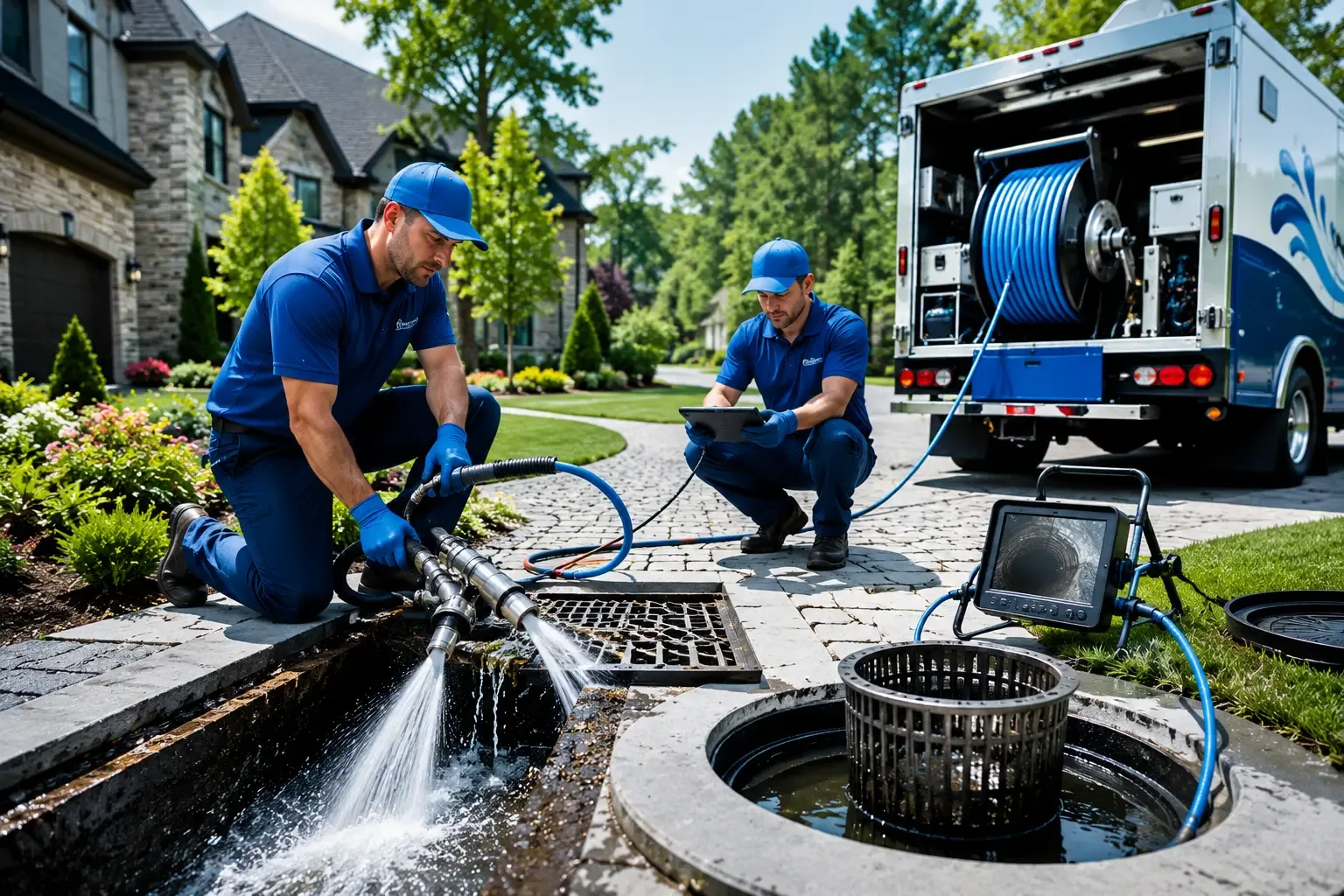Local outdoor drain cleaning professionals in Tyner, NC
